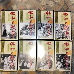 昭和映像VHSセット 戦後50年 その時日本は 全12巻 ＆ 昭和と戦争 全8巻の画像