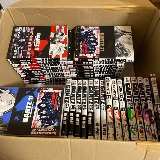 漫画GANTZ全37巻ほか