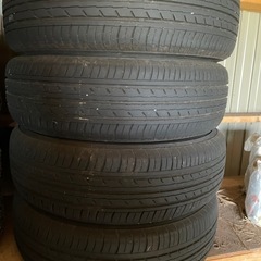 155/65R13   +42   ヨコハマ　ブルーアースES32   2022年製　4本セットの画像