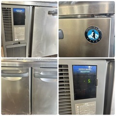 ホシザキ 冷蔵 コールドテーブル RT-120SNF-E-ML 242L 厨房機器 業務用冷蔵庫 台下冷蔵庫の画像