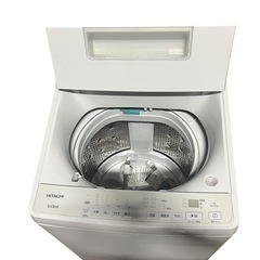 【ジ0826-16】年式最新‼️美品商品‼️ HITACHI 洗濯機　2024年　7キロの画像
