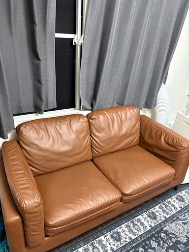 合皮　ソファ　3人掛け