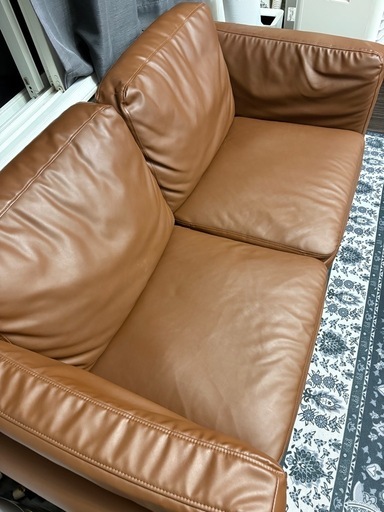 合皮　ソファ　3人掛け