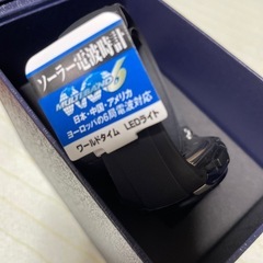 カシオ　電波ソーラー　男性用の画像