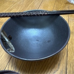 【200円】未使用品 茶碗 飯椀 スプーン レンゲ お箸セット の画像