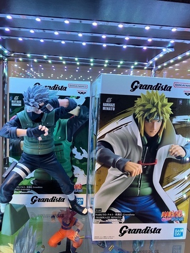 NARUTO ナルト疾風伝 Grandista フィギュア【ミナト】8点セット