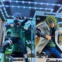 NARUTO-ナルト- 疾風伝 Grandista フィギュア 波風ミナト & はたけカカシ 2体セットの画像