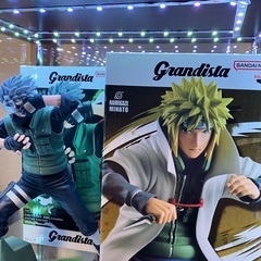 NARUTO-ナルト- 疾風伝 Grandista フィギュア 波風ミナト & はたけカカシ 2体セットの画像