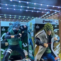 NARUTO-ナルト- 疾風伝 Grandista フィギュア 波風ミナト & はたけカカシ 2体セットの画像