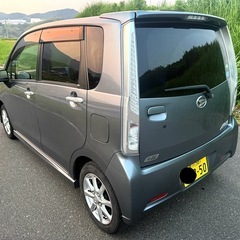 極美⭐︎ワンオーナー走行9万㌔⭐︎車検8年4月まで！ムーブカスタムX後期！スマアシ アイドリングストップ付き！すぐ乗れますの画像
