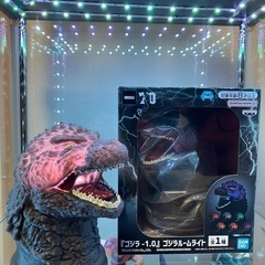 バンプレスト ゴジラ-1.0 ゴジラ ルームライト フィギュアの画像
