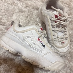フィラ　厚底スニーカー　子供の画像