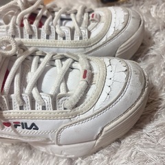 フィラ　厚底スニーカー　子供の画像