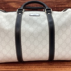 GUCCIのミニボストンバッグ　ホワイトが入荷しました！の画像