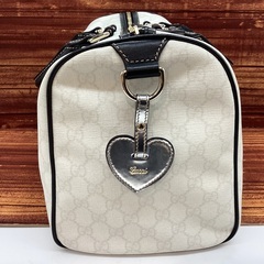 GUCCIのミニボストンバッグ　ホワイトが入荷しました！の画像