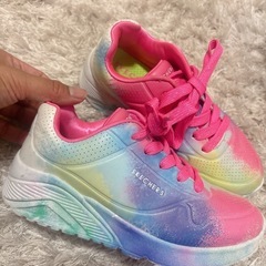 スケッチャーズ　厚底　スニーカー美品の画像
