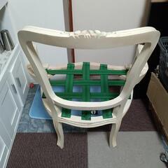 アンティークチェア 骨組みの画像