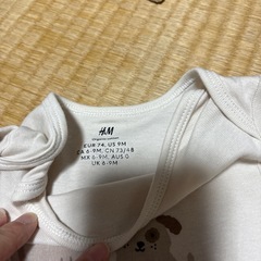 長袖ロンパースの画像