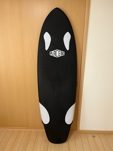 プレセボ Placebo『ORCA』6’2″ 50.0cl 超浮力 ショートボード ミッドレングス ソフトトップ+EPS