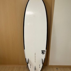 プレセボ Placebo『ORCA』6’2″ 50.0cl 超浮力 ショートボード ミッドレングス ソフトトップ+EPSの画像