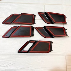 新品未使用　トヨタ 新型プリウス 60系 専用 ドアハンドルパネル ブラックの画像