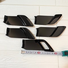 新品未使用　トヨタ 新型プリウス 60系 専用 ドアハンドルパネル ブラックの画像