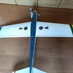 ヨシオカ? RC ラジコン 飛行機 Dash25 全長113cm 幅135cm/バルサ材 SANWAの画像