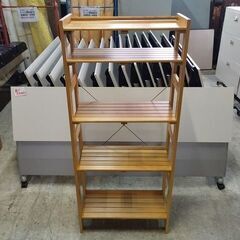 ５段パインラック　Ｄ290『美品中古』の画像