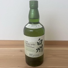 《新品未開封》100周年ボトル　サントリー白州　ウイスキー　700ml 箱無しの画像