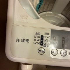洗濯機の画像