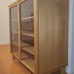 無印良品木製キャビネットの画像