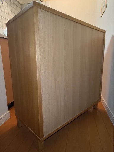 無印良品木製キャビネット