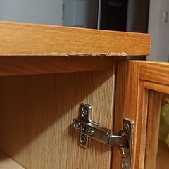 無印良品木製キャビネットの画像