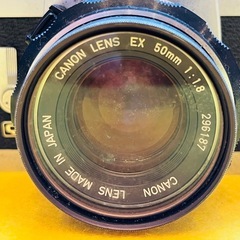 キャノン フィルム一眼レフカメラCanon EX AUTO ジャンク 昭和レトロの画像