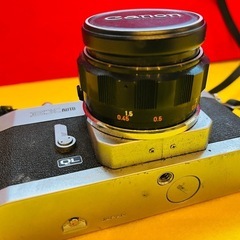 キャノン フィルム一眼レフカメラCanon EX AUTO ジャンク 昭和レトロの画像