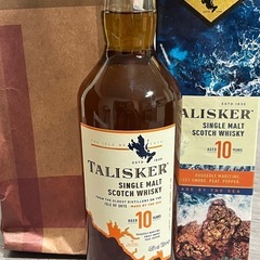 TALISKER 10年 シングルモルトウイスキー 700mlの画像