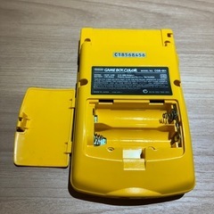 ゲームボーイ　カラー　GAME BOY COLOR イエロー 本体のみ 中古品の画像