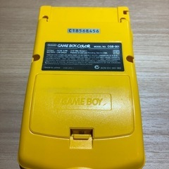 ゲームボーイ　カラー　GAME BOY COLOR イエロー 本体のみ 中古品の画像