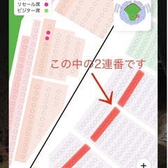 9月2日(火)ホークスチケット　VS オリックスバッファローズ　ベンチサイドシート2枚【駐車券あり】   9/2の画像