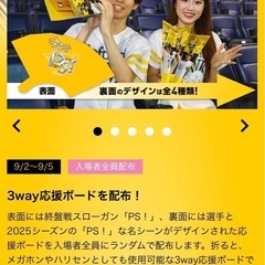 9月2日(火)ホークスチケット　VS オリックスバッファローズ　ベンチサイドシート2枚【駐車券あり】   9/2の画像