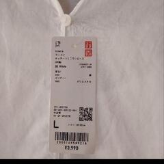 【新品未使用】UNIQLO　コットンティアードミニワンピースの画像