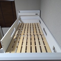 セミシングルの2段ベッドの画像