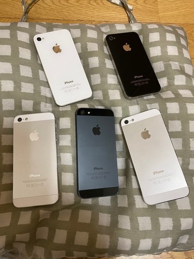 iPhone いろいろ　まとめ5台