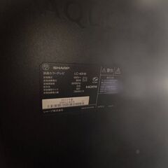 シャープ40インチテレビ（台もfiretv付き）の画像