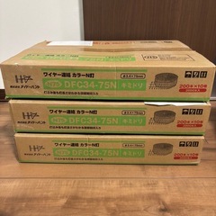 ロール連結ビス、ワイヤー連結カラーN釘の画像