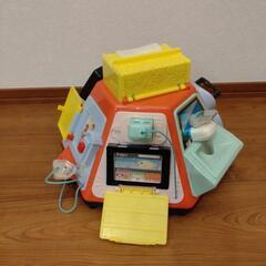 【除菌済み】いたずら１歳やりたい放題　＆　知育玩具の木製ビーズコースターの画像