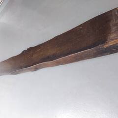 木の板　中古  古道具  長さ181.5 cmの画像