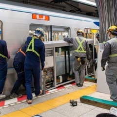 ‼️人気案件　深夜鉄道作業員　JR.私鉄　【実働2.3時間】の画像