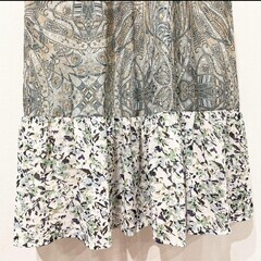 ソマリ　イマジネーション　ペイズリー柄ワンピース(フリーサイズ)の画像