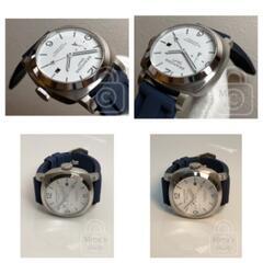ハイエンドミリタリー/GMTモデル【シーガル搭載/新品】防水性能100m 裏スケ スモセコ サファイア 316L エアフォースブルーラバー/彫刻尾錠の画像